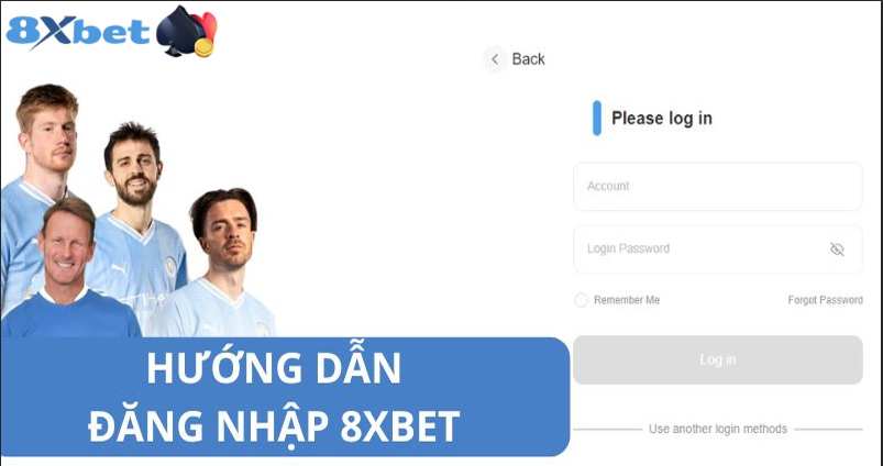 Sử dụng các tính năng khác của 8XBET sau khi đăng nhập