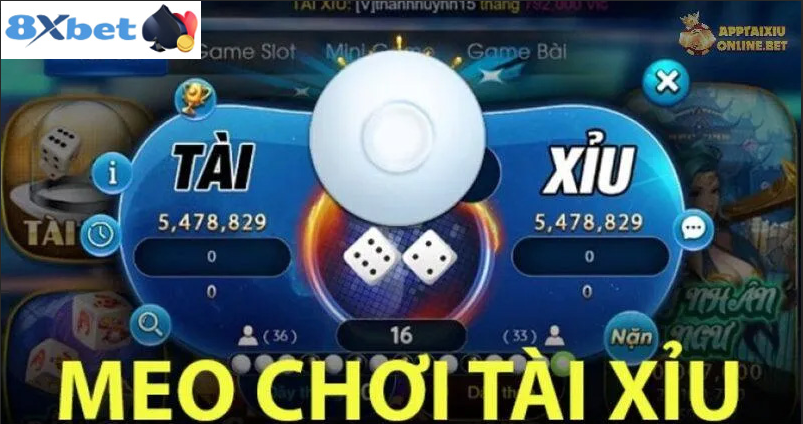 Hiểu rõ cách chơi Tài Xỉu 8XBET